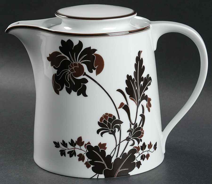 Cocoa Blossom Teapot & Lid by Mikasa-1