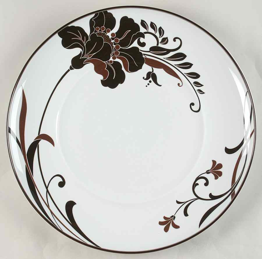 Cocoa Blossom 15" Chop Plate (Round Platter) by Mikasa-1