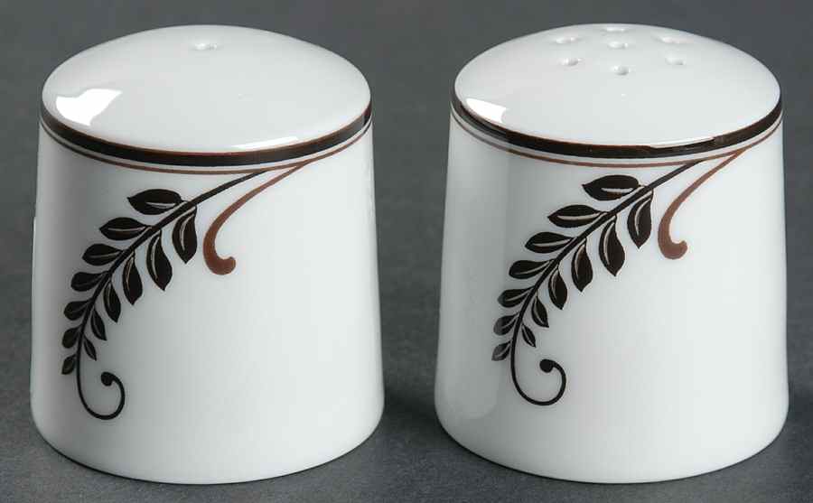 Cocoa Blossom Salt & Pepper Set by Mikasa-1