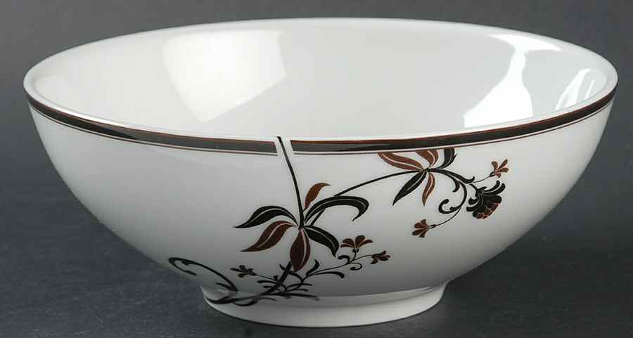 Cocoa Blossom Coupe Cereal Bowl by Mikasa-1