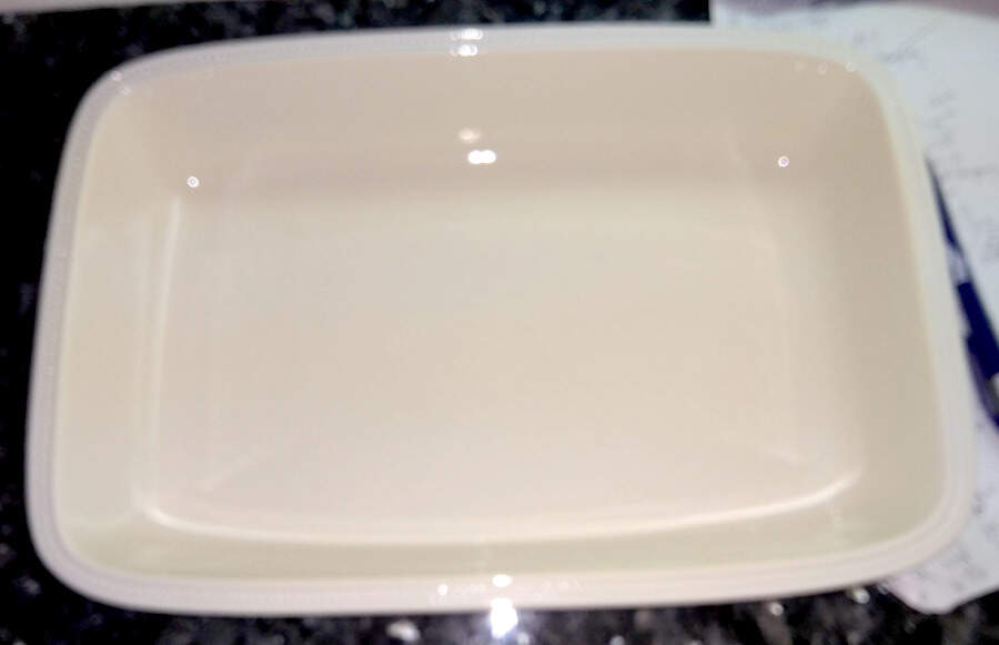 MTW12 Ivory 11" Rectangular Baker by Martha Stewart-1