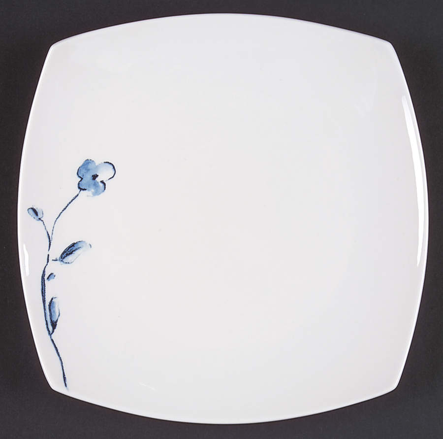 Wispy Floral Square Salad Plate by Mikasa-1