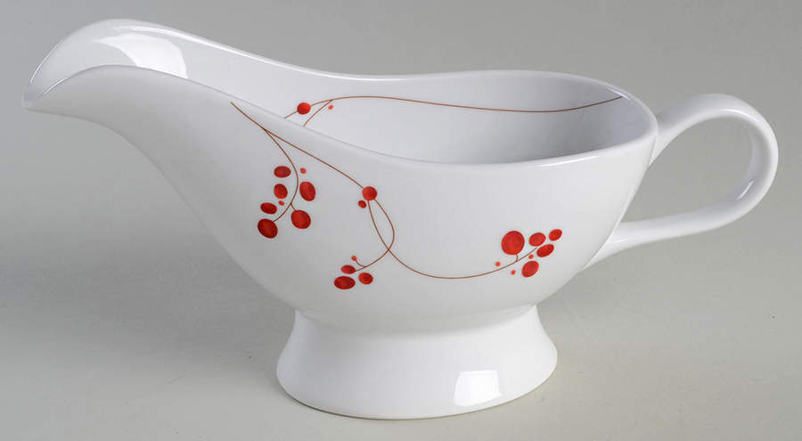 Red Berries Gravy Boat by Mikasa-1