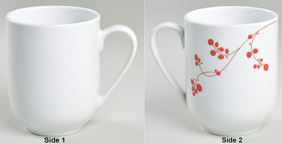 Red Berries Mug by Mikasa-1