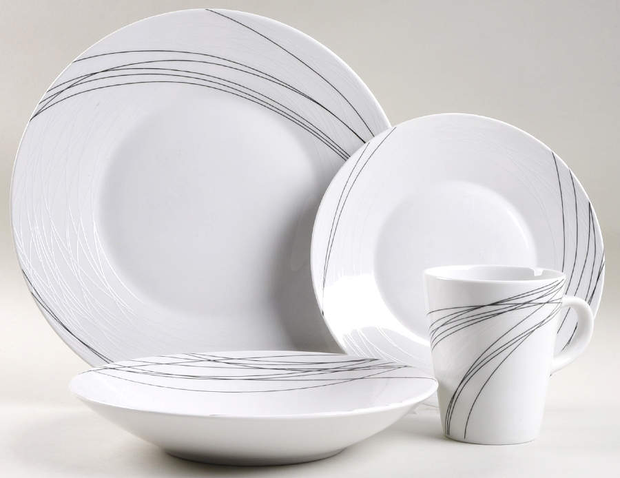 Unraveled 4 Piece Place Setting by Mikasa-1