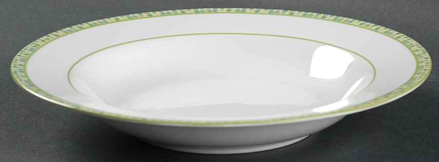 Garden Toscana Mosaic Rim Soup Bowl by Mikasa-1