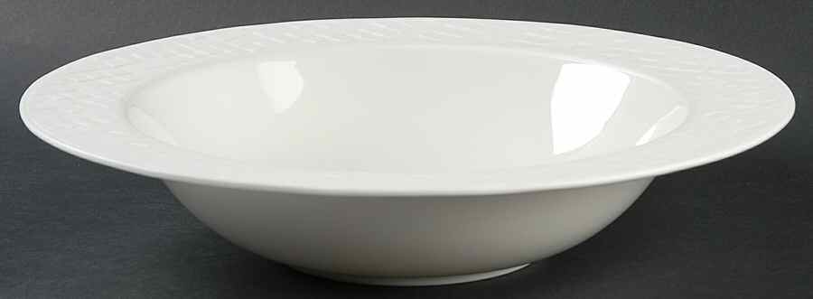 Lattice 11" Round Vegetable Bowl by Mikasa-1