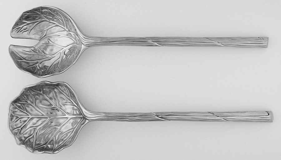 Spring Countryside Metal Salad Serving Set by Mikasa-1