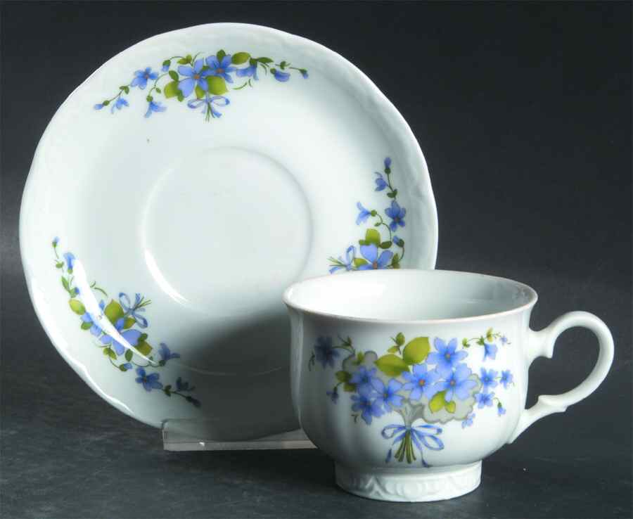 MIT223 Flat Cup & Saucer Set by Mitterteich-1