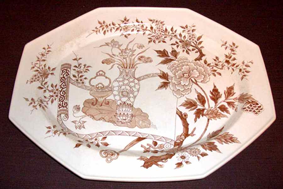Japan Scroll Dinner Plate by Minton-1