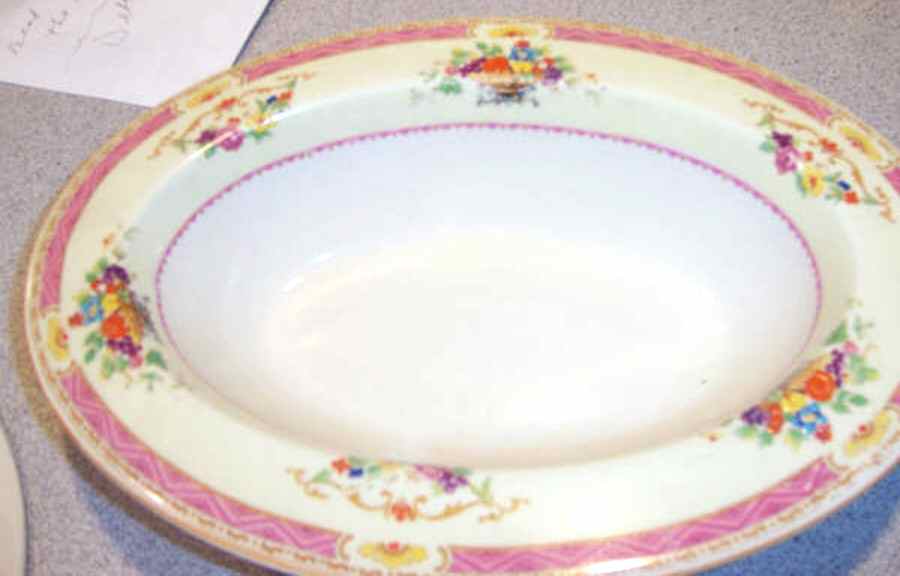 MYO120 10" Oval Vegetable Bowl by Myott Staffordshire-1