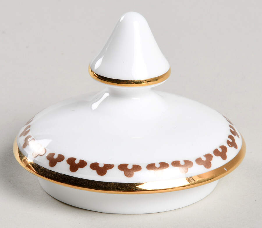 Damask Copper Lid for Sugar Bowl by Mikasa-1