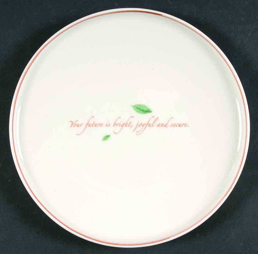 Tea Leaves Salad/Dessert Plate by Mikasa-1