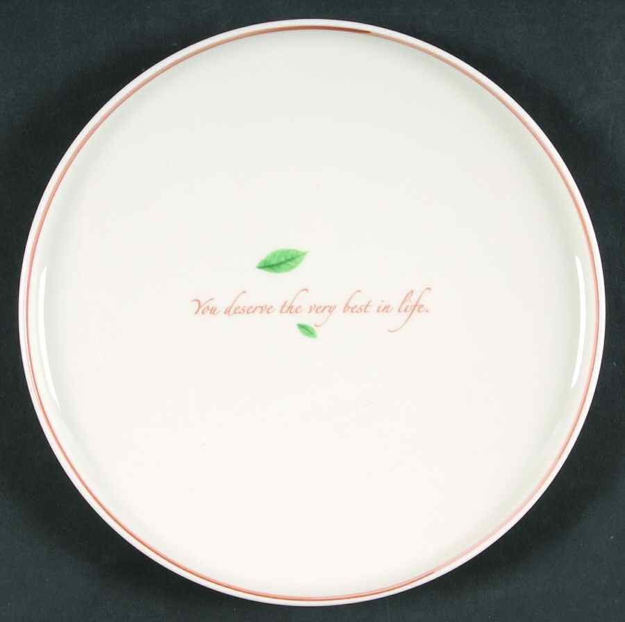 Tea Leaves Salad/Dessert Plate by Mikasa-1