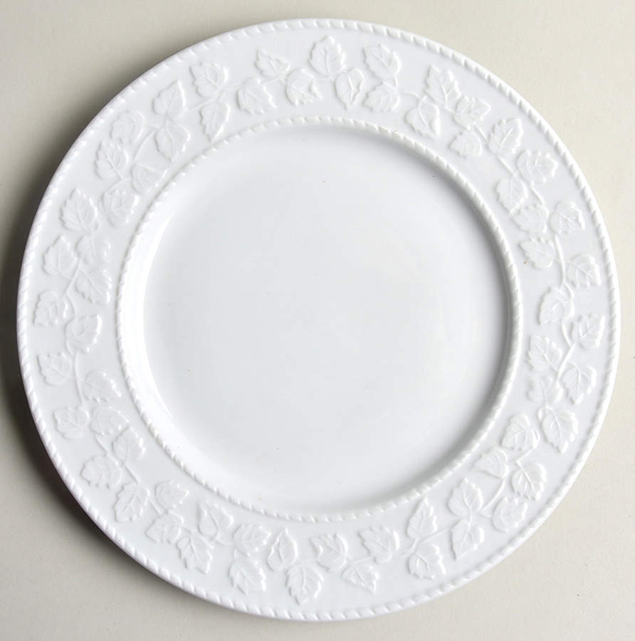 Embossed Leaf Salad/Dessert Plate by Martha Stewart-1