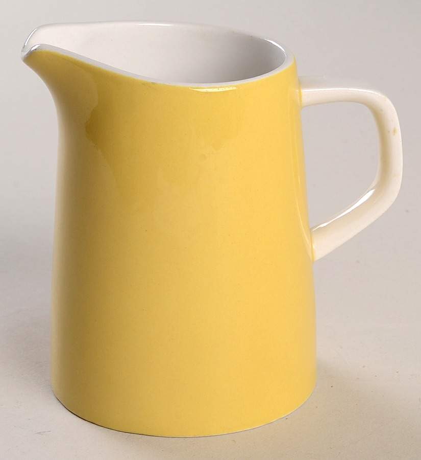 Cerastone Yellow (3997) Creamer by Mikasa-1