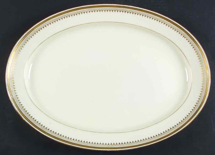 G7491 17" Oval Serving Platter by Minton-1