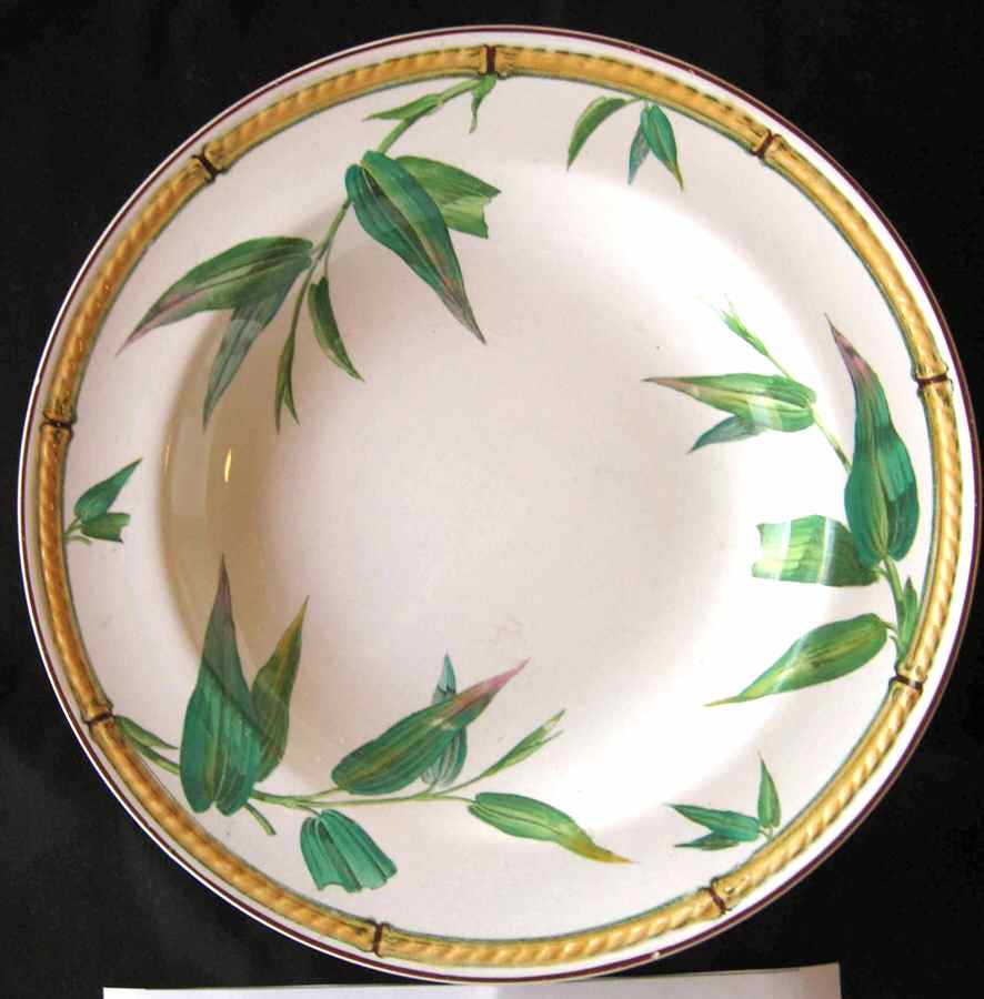 Bamboo Rim Soup Bowl by Minton-1