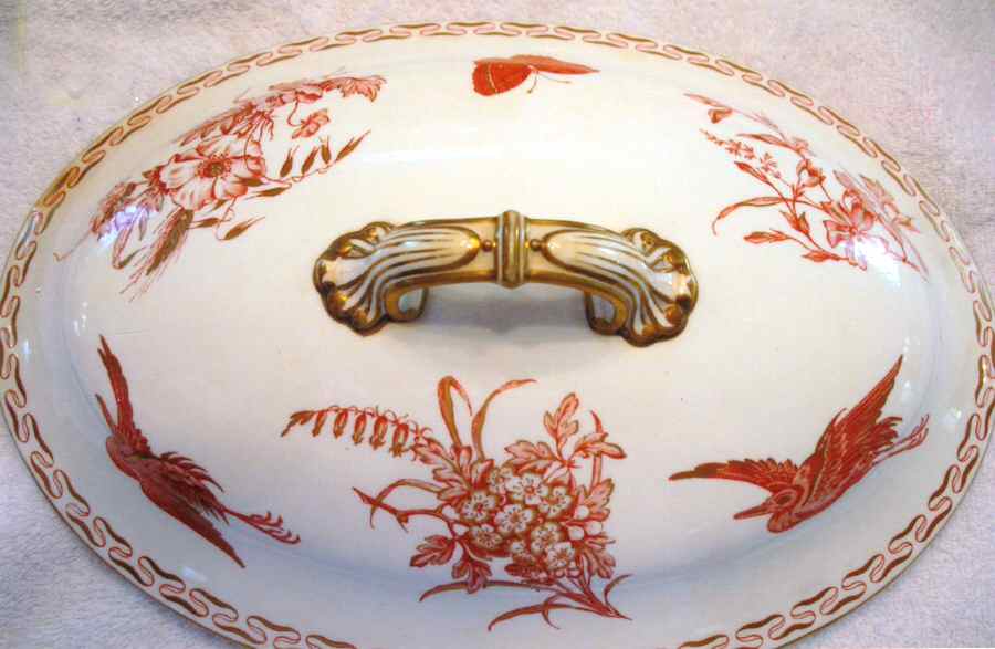 G3625 Lid for Oval Vegetable by Minton-1