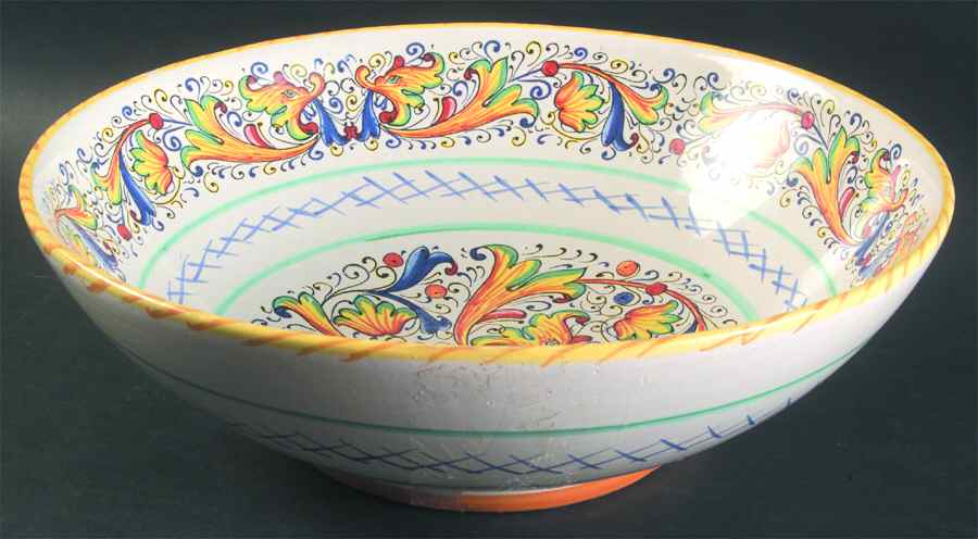MC61 11" Large Salad Serving Bowl by Meridiana Ceramiche-1