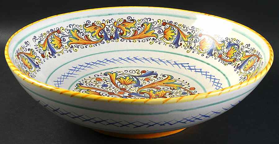 MC61 13" Large Salad Serving Bowl by Meridiana Ceramiche-1