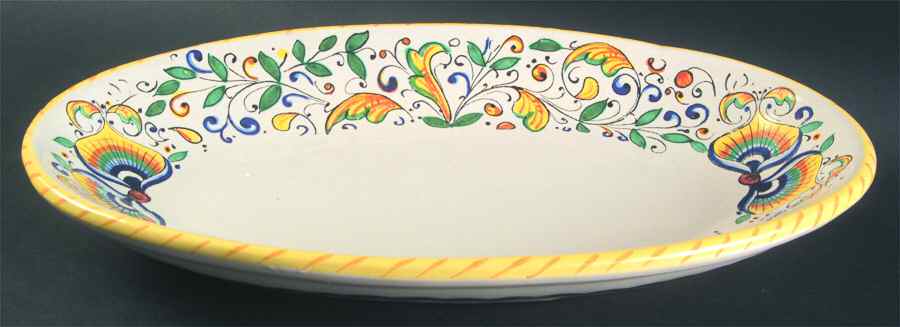 MC62 13" Oval Serving Platter by Meridiana Ceramiche-1