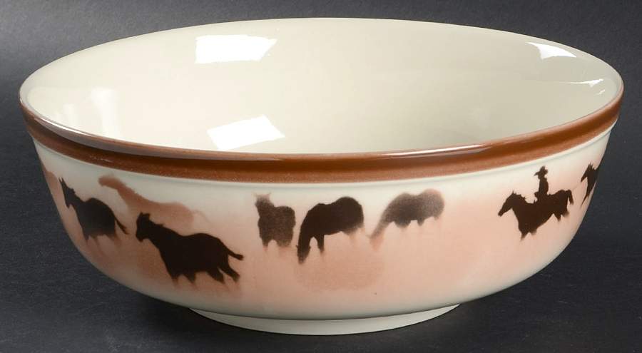 Montana Traditions 9" Round Vegetable Bowl by Montana Lifestyles-1
