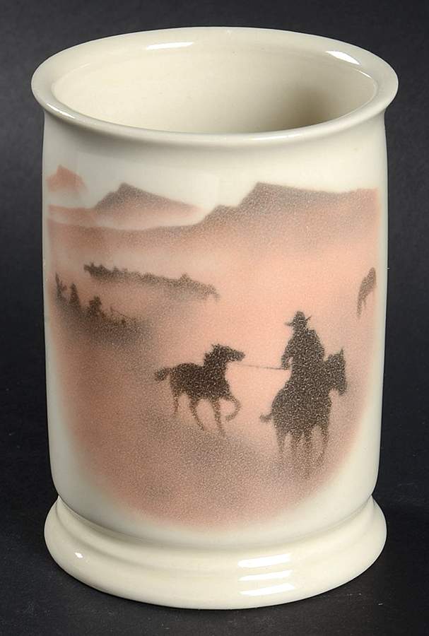 Montana Traditions China Bathroom Tumbler by Montana Lifestyles-1