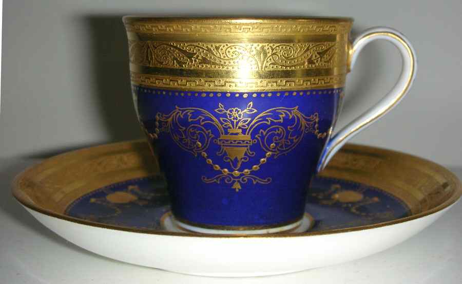 G8126 Flat Demitasse Cup & Saucer Set by Minton-1