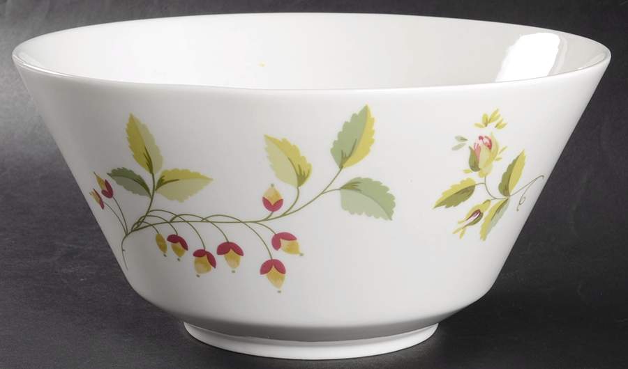 Tossed Sprigs 9" Round Vegetable Bowl by Martha Stewart-1