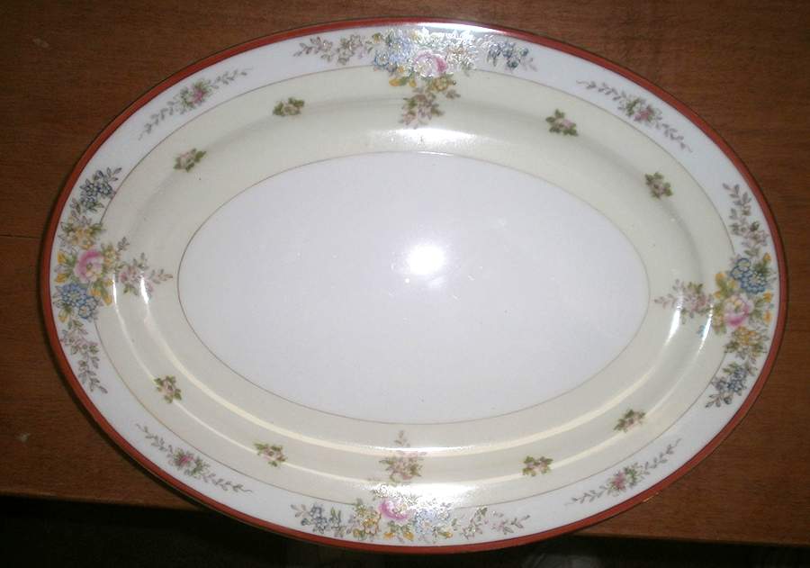 MEI1032 14" Oval Serving Platter by Meito-1