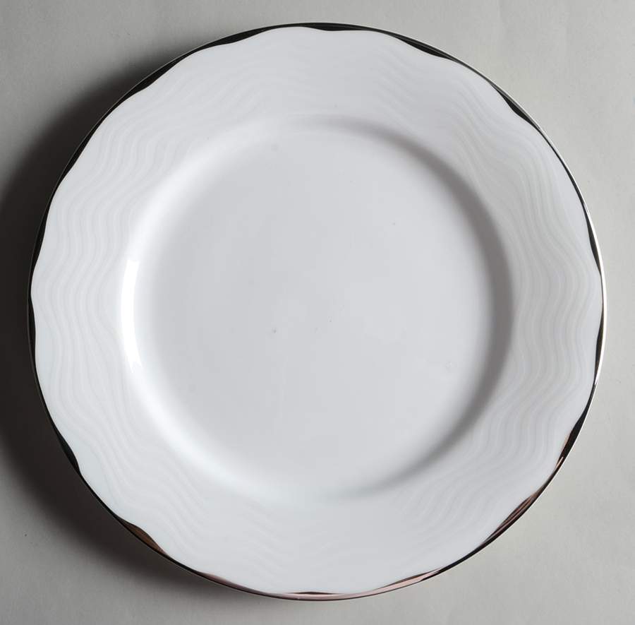 Merry White Dinner Plate by Missoni Home-1