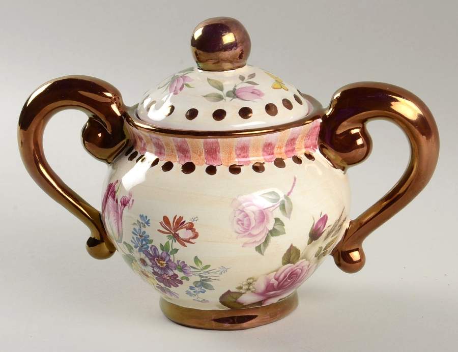 Chelsea Luster Sugar Bowl & Lid by MacKenzie-Childs-1