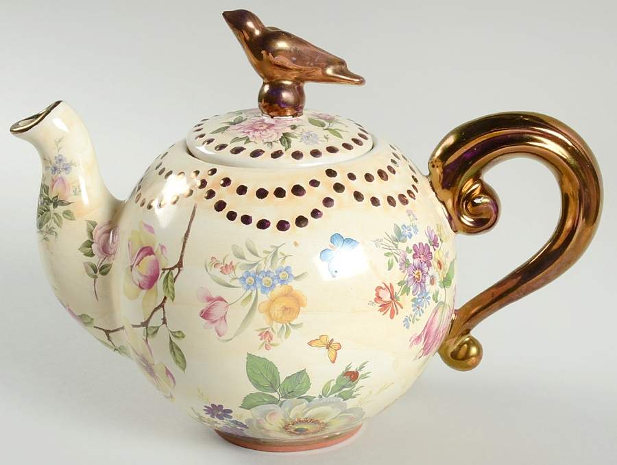 Chelsea Luster Teapot & Lid by MacKenzie-Childs-1
