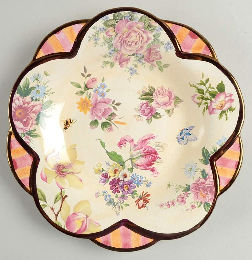 Chelsea Luster Salad Plate by MacKenzie-Childs-1