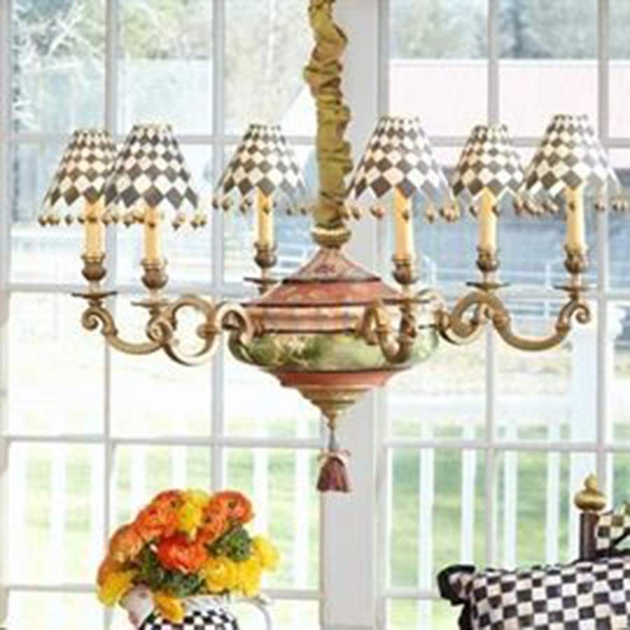 Cheltenham 6-Light Chandelier by MacKenzie-Childs-1