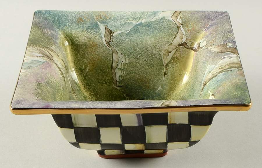 Cheltenham Square Soup/Cereal Bowl by MacKenzie-Childs-1