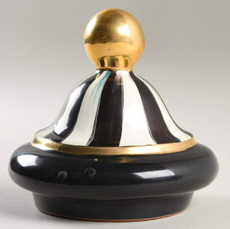 Courtly Check Lid for Large Canister by MacKenzie-Childs-1