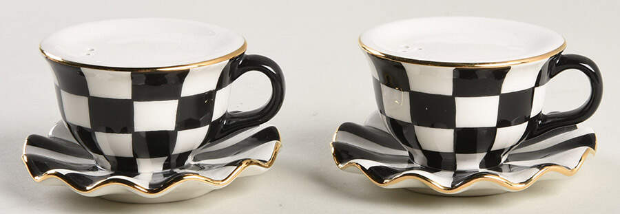 Courtly Check Figural Salt and Pepper by MacKenzie-Childs-1