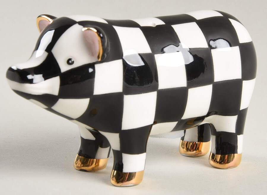 Courtly Check Figural Salt Shaker by MacKenzie-Childs-1