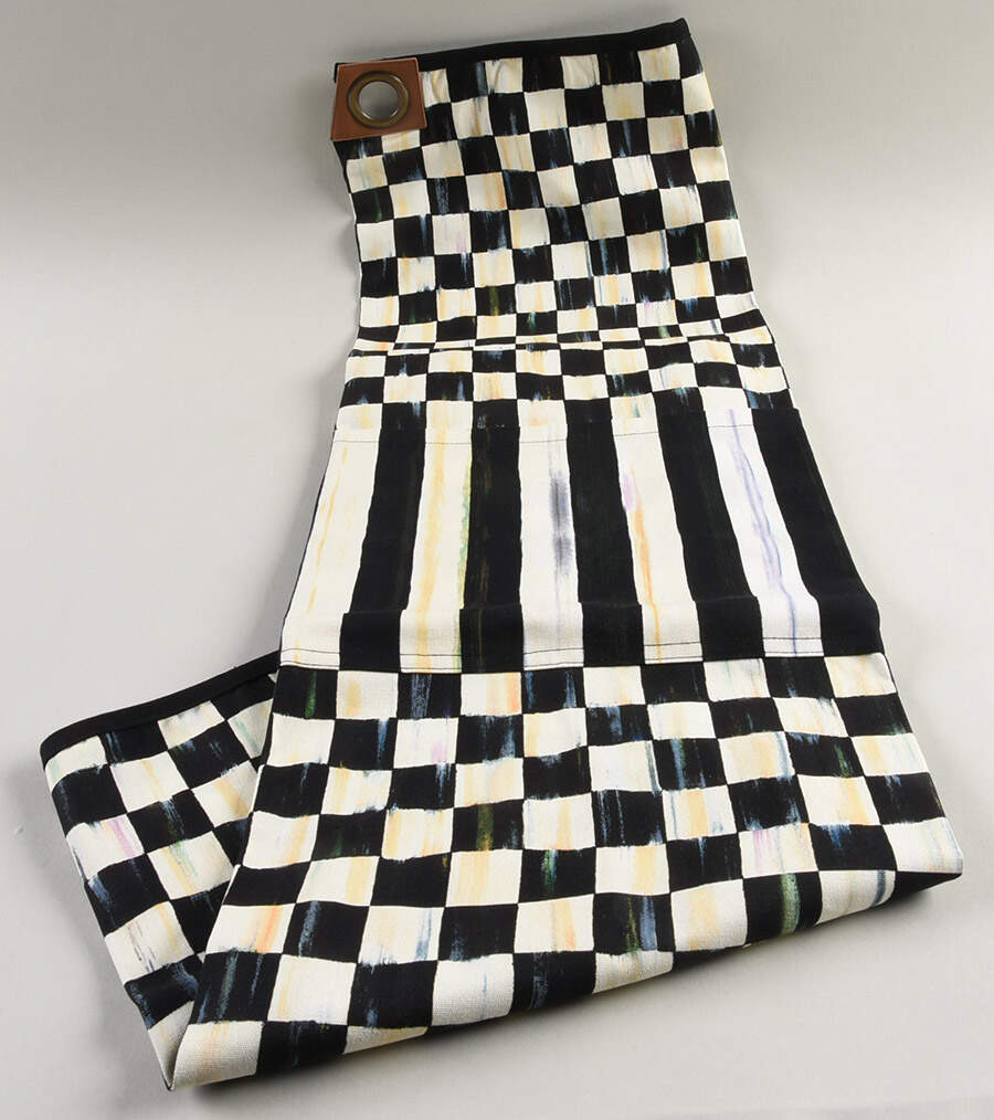 Courtly Check Cloth Kitchen Apron by MacKenzie-Childs-1
