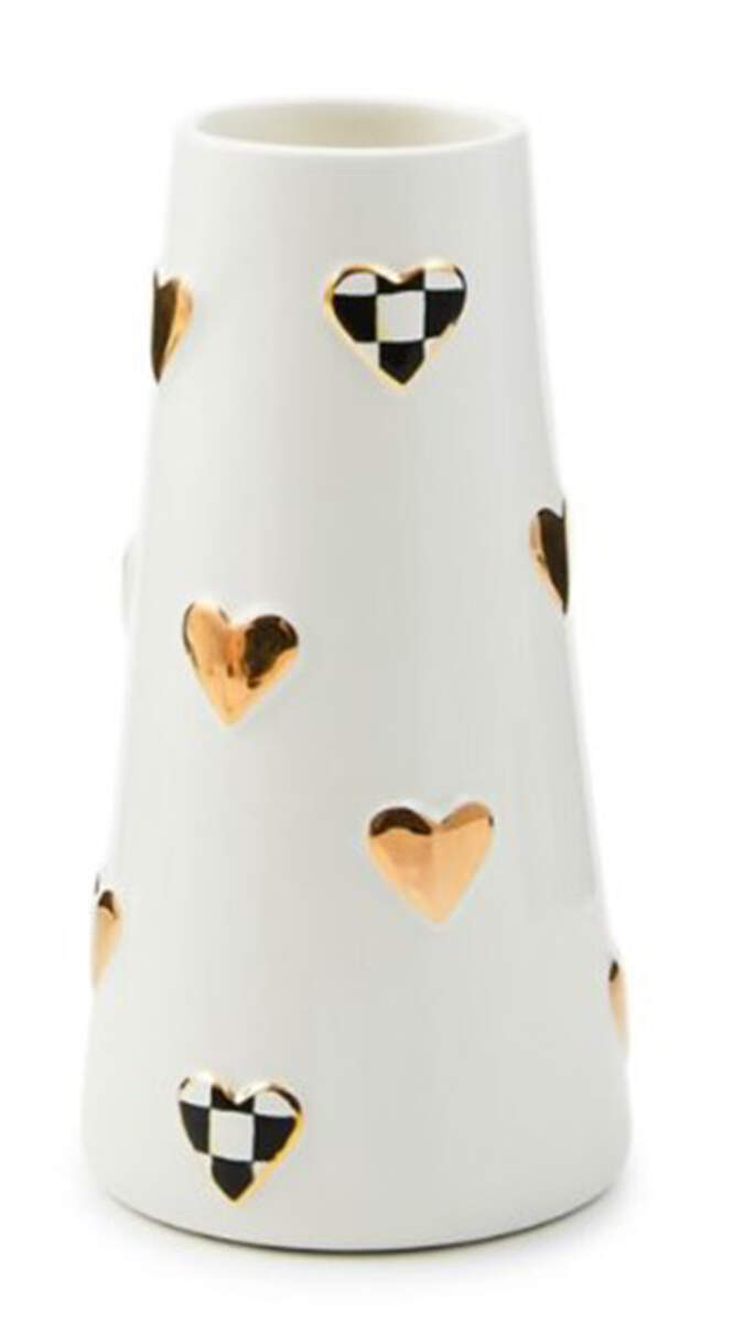 Courtly Check 6" Vase by MacKenzie-Childs-1
