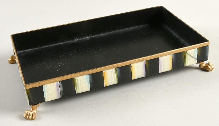 Courtly Check 9" Rectangular Tray by MacKenzie-Childs-1