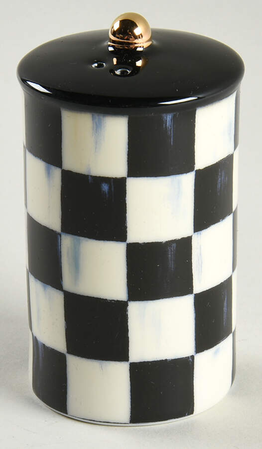 Courtly Check Salt Shaker by MacKenzie-Childs-1
