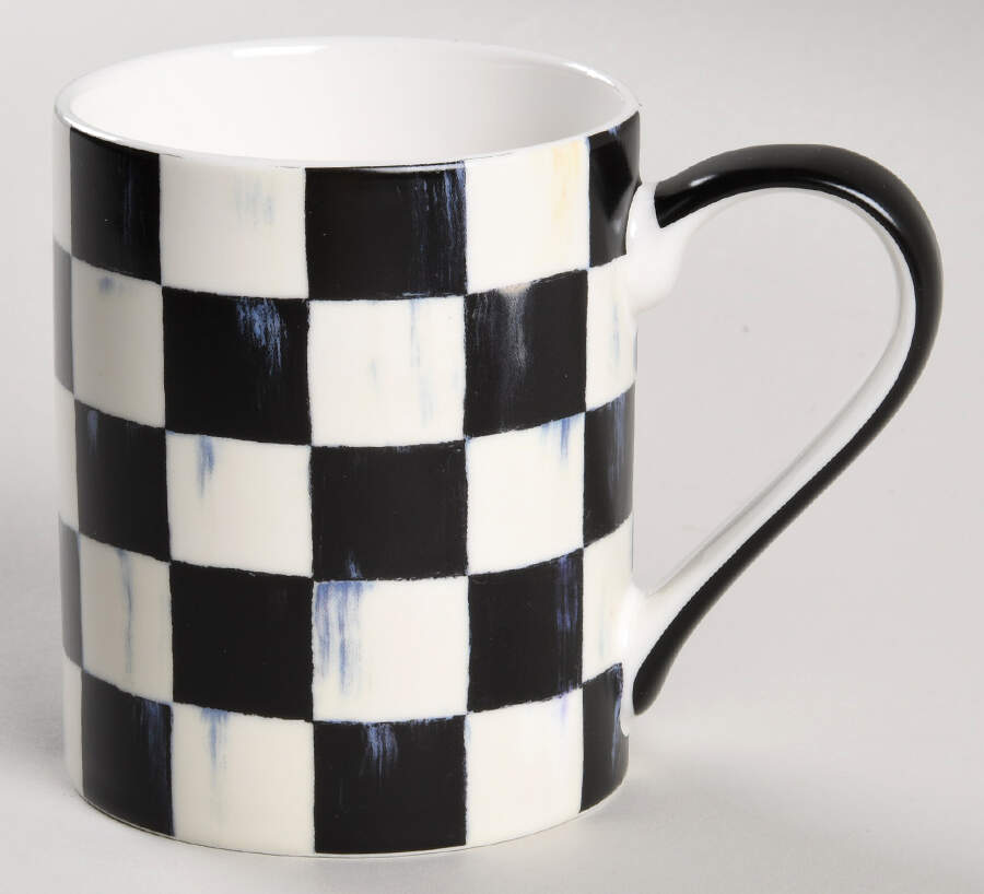 Courtly Check Mug by MacKenzie-Childs-1