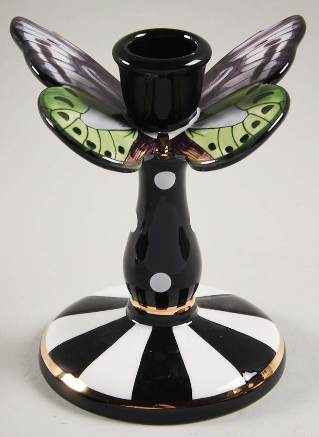 Courtly Check Figural Candleholder by MacKenzie-Childs-1