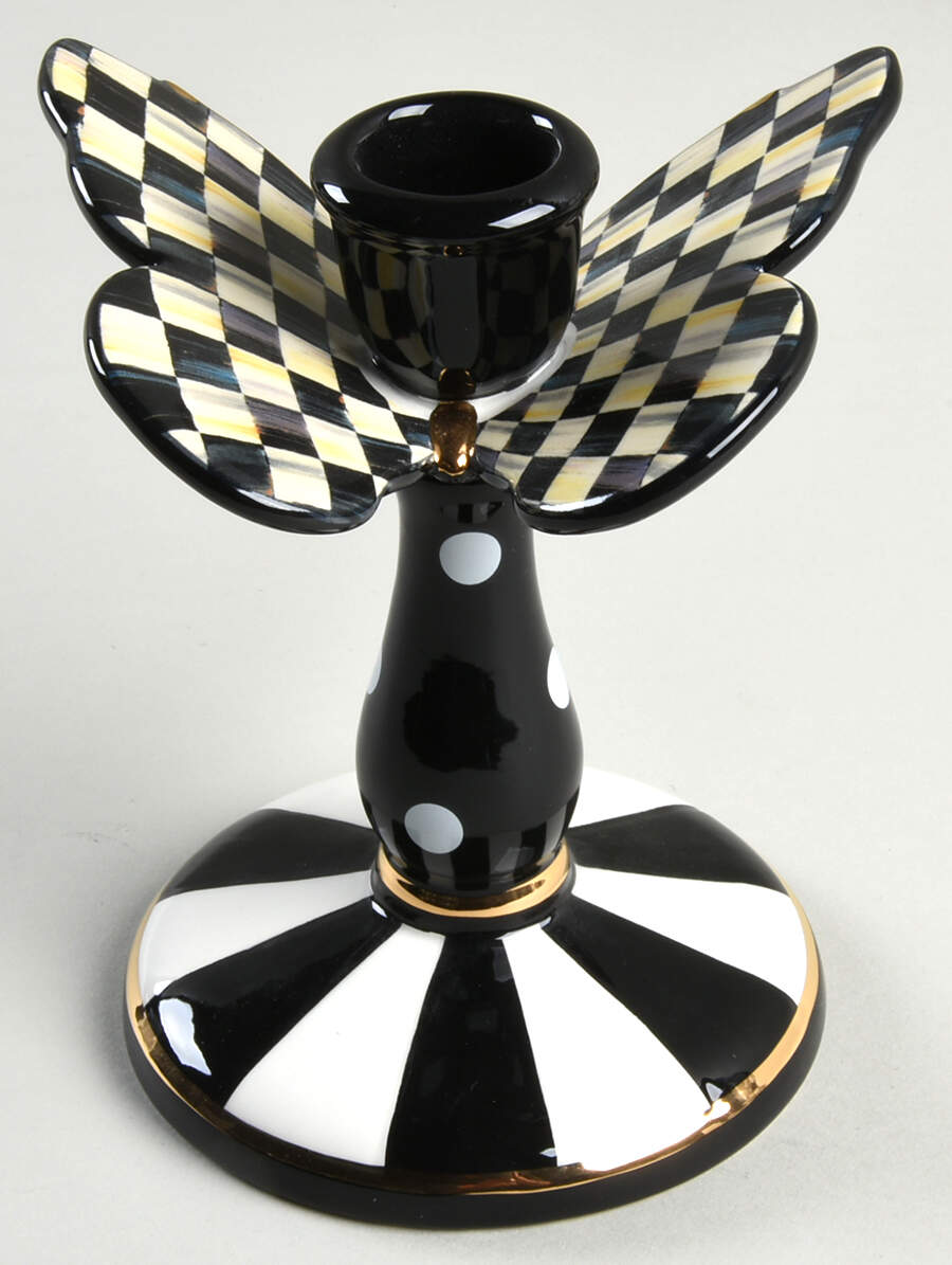 Courtly Check Figural Candleholder by MacKenzie-Childs-1