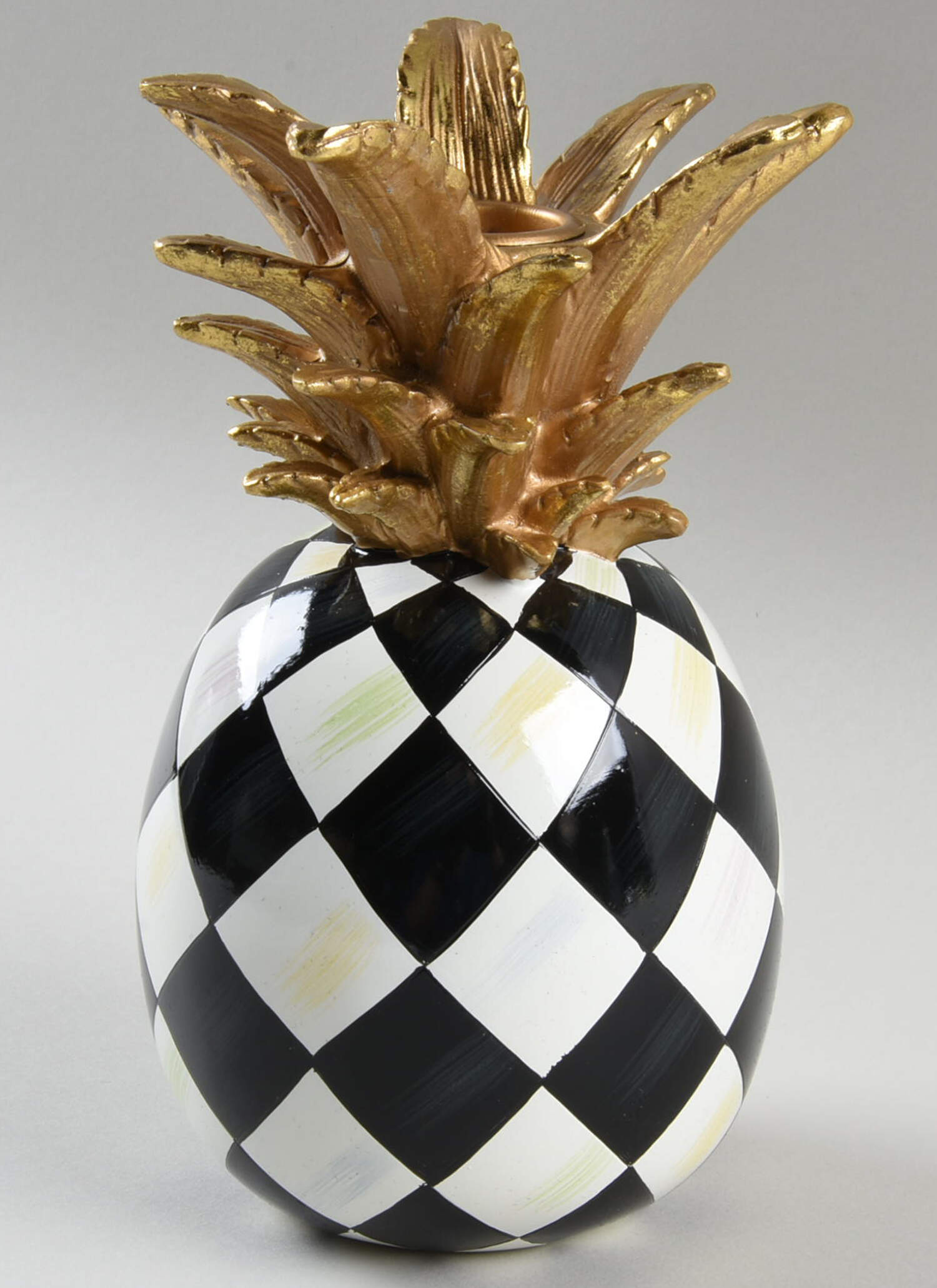 Courtly Check Figural Candleholder by MacKenzie-Childs-1
