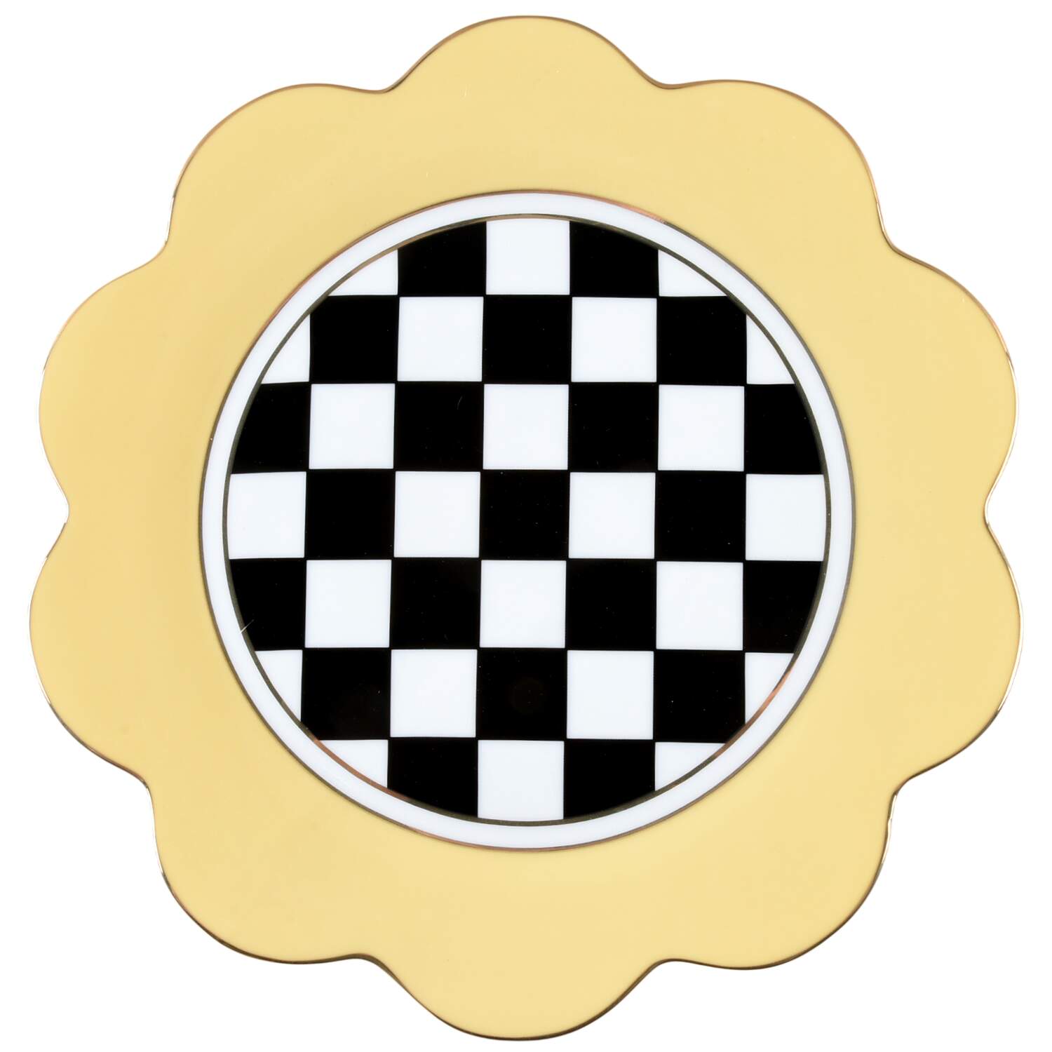 Courtly Check Dinner Plate by MacKenzie-Childs-1