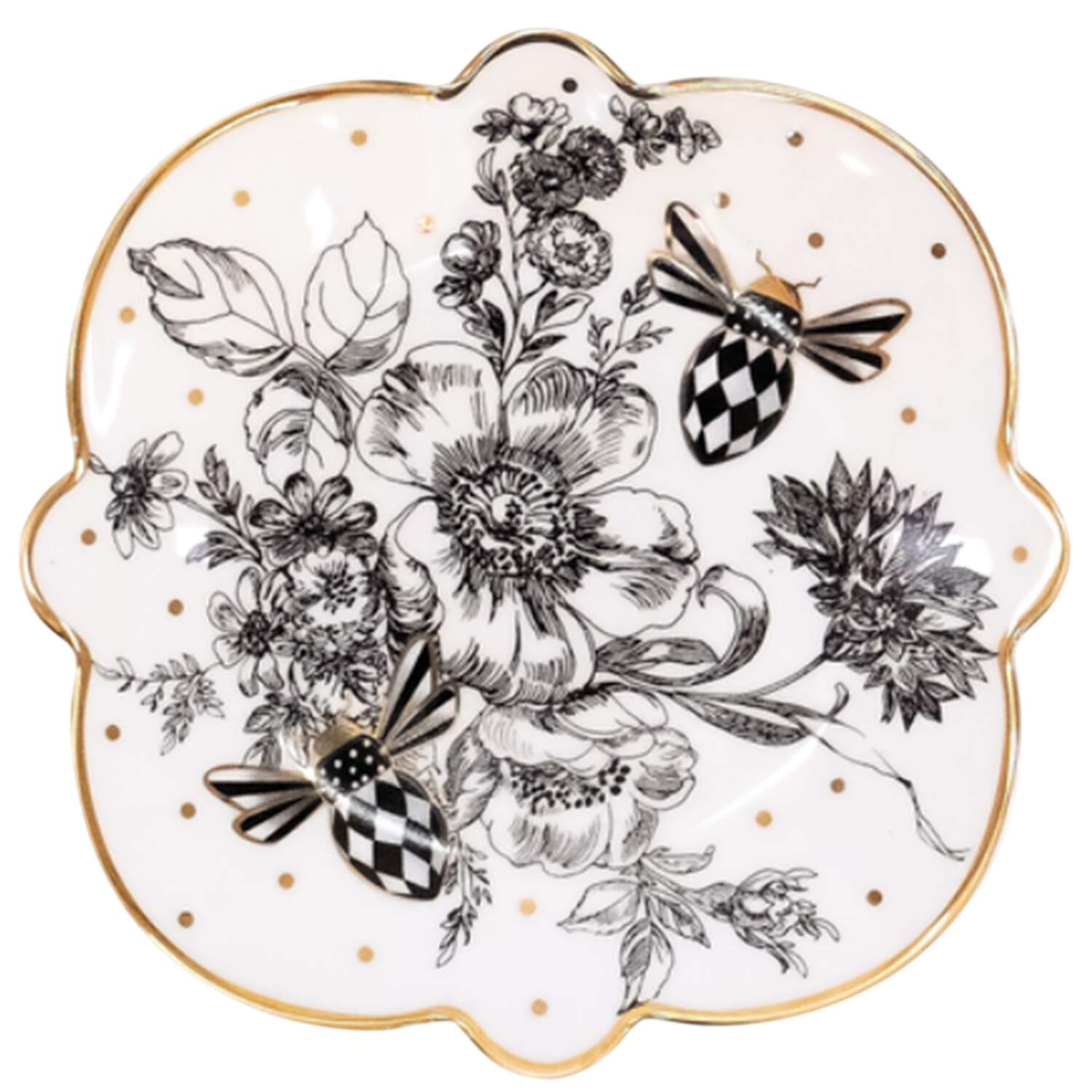 Courtly Check Bread & Butter Plate by MacKenzie-Childs-1
